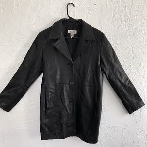 Alfani Leather Coat